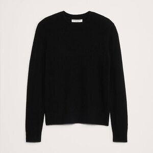 Banana Republic Black CrewNeck Wool/Cashmere Sweater size S- perfect condition